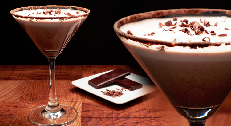 Chocolate Malted Martini