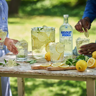 Absolut Elderflower Collins